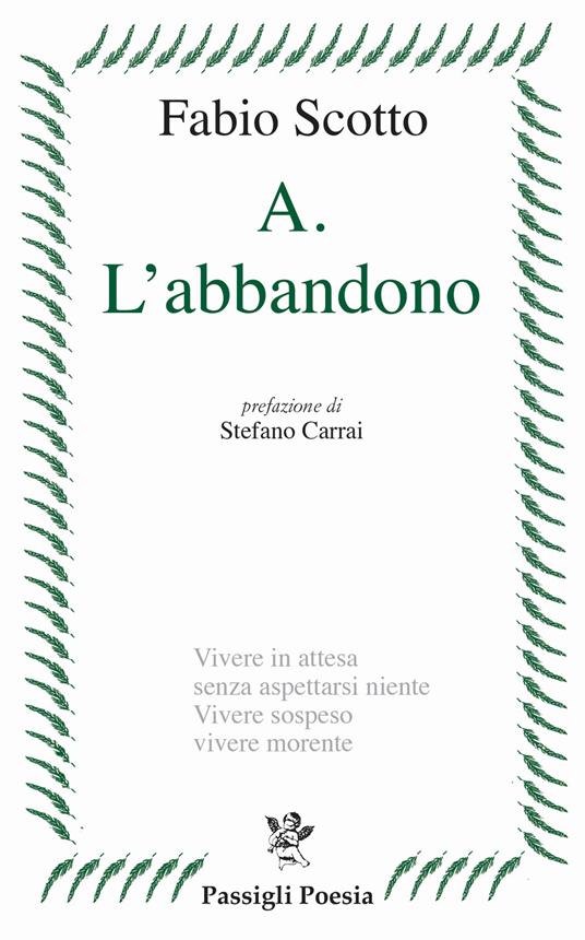 A. L'abbandono - Fabio Scotto - copertina