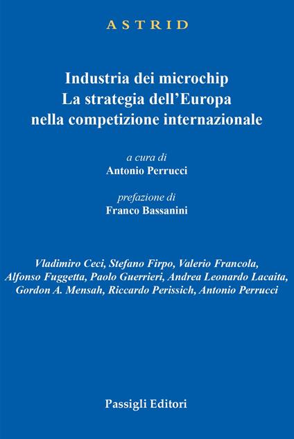 Industria dei microchip. La strategia dell'Europa nella competizione internazionale - copertina