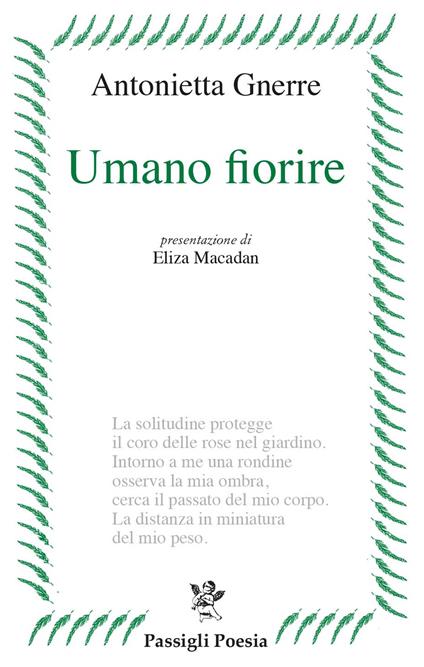 Umano fiorire - Antonietta Gnerre - copertina