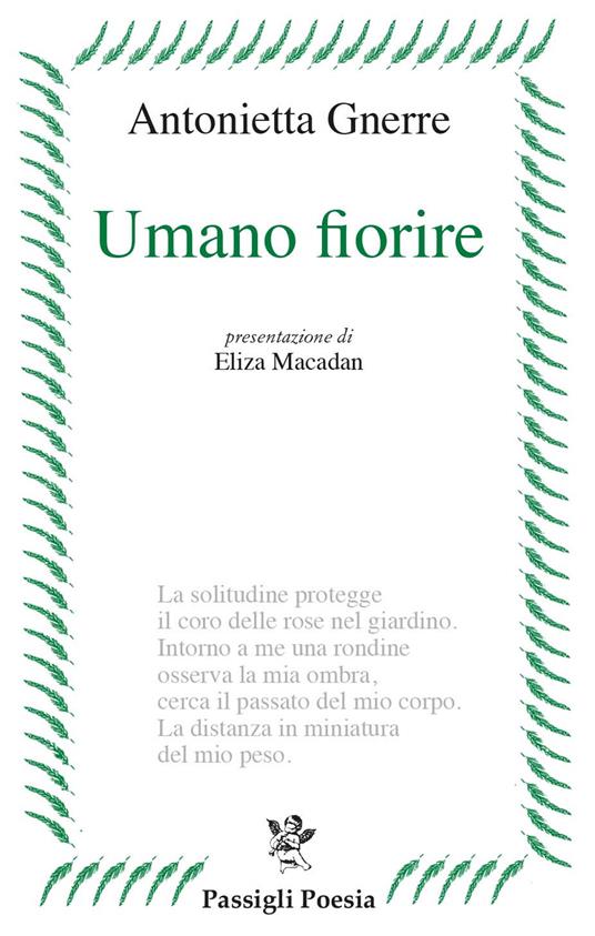 Umano fiorire - Antonietta Gnerre - copertina