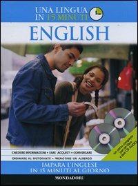 English. Impara l'inglese in 15 minuti al giorno. Ediz. bilingue. Con 2 CD Audio - copertina