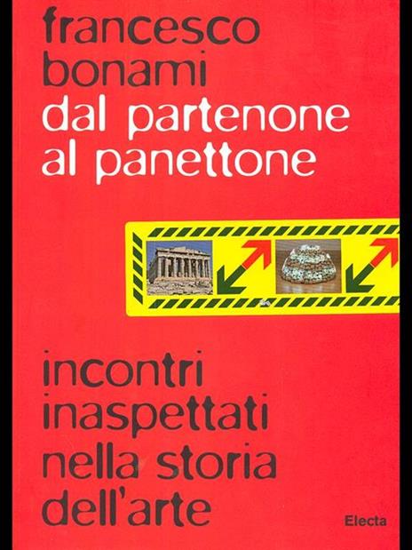 Dal Partenone al panettone. Incontri inaspettati nella storia dell'arte - Francesco Bonami - copertina