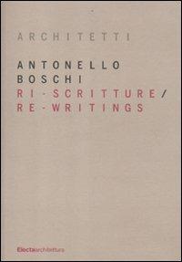 Ri-scritture-Re-writings - Antonello Boschi - copertina