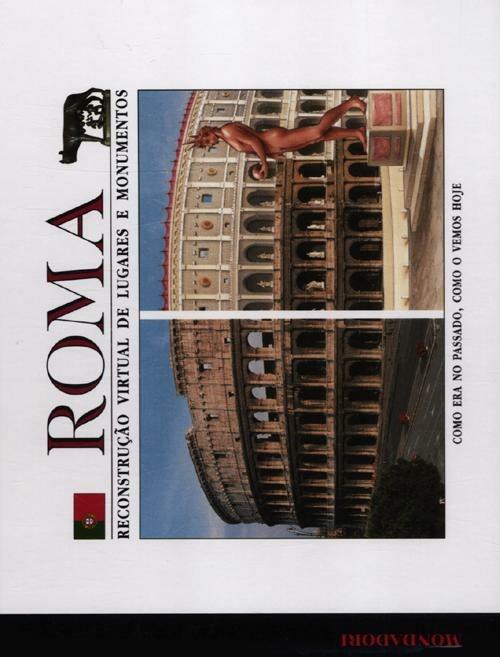 Roma ieri e oggi. Ediz. portoghese - copertina