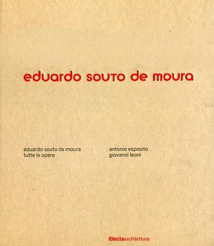 Eduardo Souto de Moura. Tutte le opere - Antonio Esposito,Giovanni Leoni - copertina