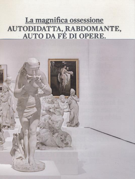 La magnifica ossessione. Catalogo della mostra (Rovereto, 26 ottobre 2012-16 febbraio 2014) - copertina