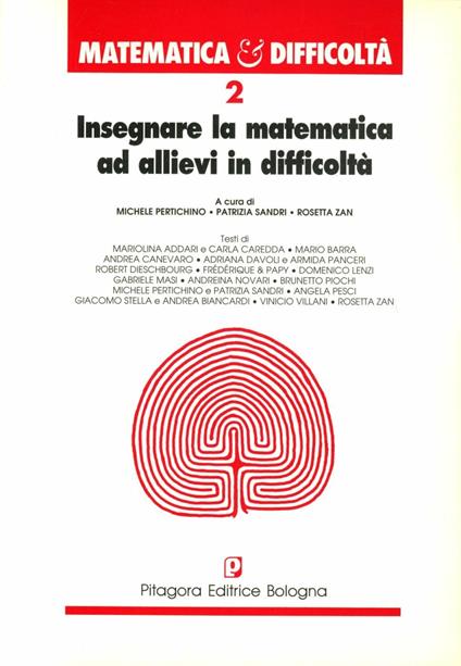 Insegnare la matematica ad allievi in difficoltà - copertina