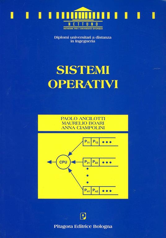 Sistemi operativi - Paolo Ancilotti,Maurelio Boari,Anna Ciampolini - copertina