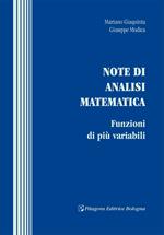 Note di analisi matematica. Funzioni di più variabili