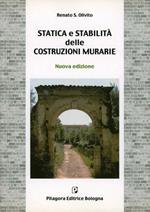 Statica e stabilità delle costruzioni murarie