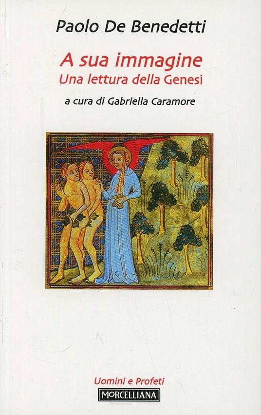 A sua immagine. Una lettura della Genesi - Paolo De Benedetti - copertina