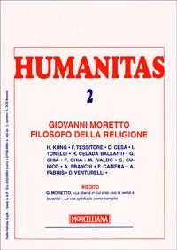 Humanitas (2008). Vol. 2: Giovanni Moretto filosofo della religione - copertina
