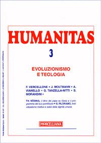 Humanitas (2008). Vol. 3: Evoluzionismo e teologia. - copertina