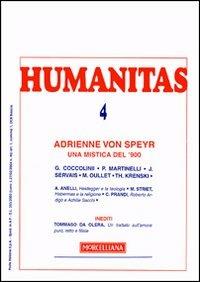 Humanitas (2008). Vol. 4: Adrienne von Speyr. - copertina