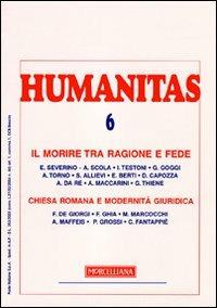 Humanitas (2009). Vol. 5: Il morire tra ragione e fede. Chiesa romana e modernità. - copertina