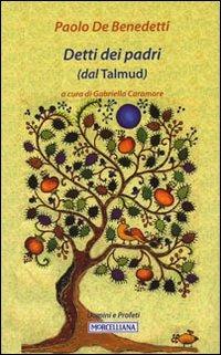 Detti dei padri (dal Talmud) - Paolo De Benedetti - copertina