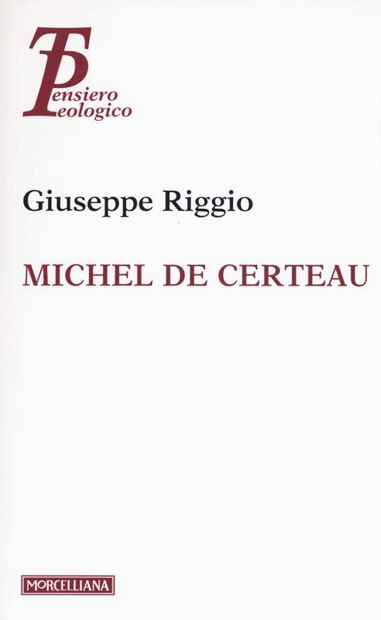 Michel de Certeau - Giuseppe Riggio - copertina