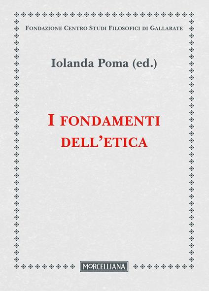 I fondamenti dell'etica - copertina
