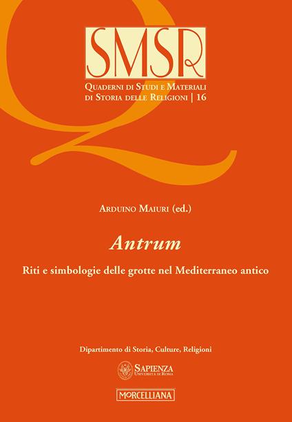 Antrum. Riti e simbologie delle grotte nel Mediterraneo antico - copertina