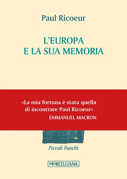 L' Europa e la sua memoria - Paul Ricoeur - copertina