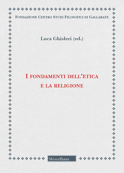I fondamenti dell'etica e la religione - copertina