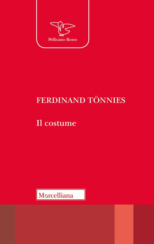 Il costume - Ferdinand Tönnies - copertina