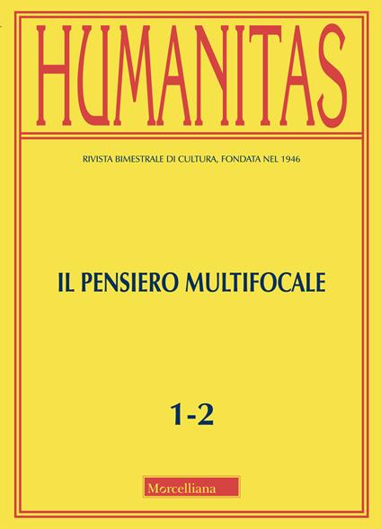 Humanitas (2020). Vol. 1-2: Il pensiero multifocale - copertina