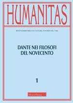 Humanitas (2021). Vol. 1: Dante nei filosofi del Novecento.