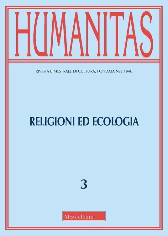 Humanitas (2021). Vol. 3: Religioni ed ecologia. - copertina