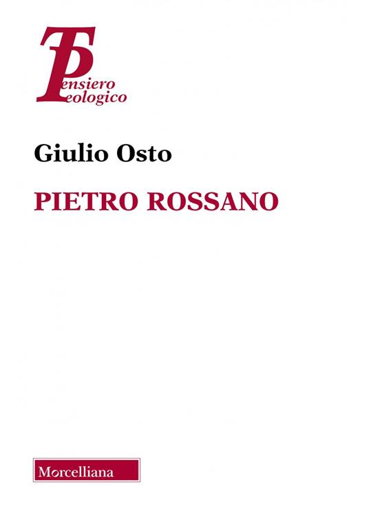 Pietro Rossano - Giulio Osto - copertina