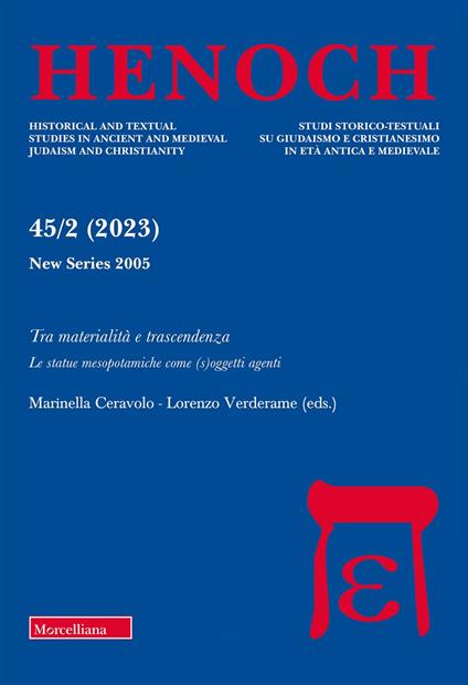 Henoch (2023). Vol. 46 - copertina