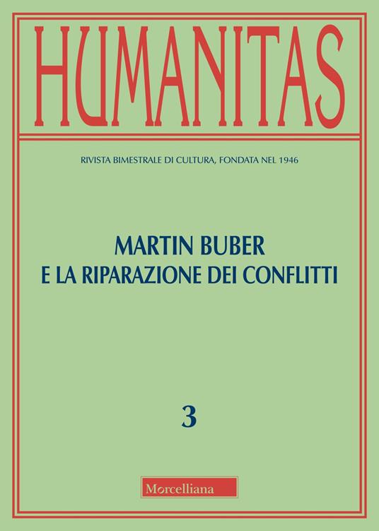Humanitas (2024). Vol. 3: Martin Buber e la riparazione dei conflitti - copertina