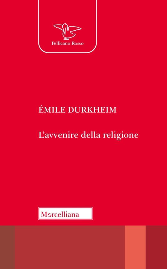 L'avvenire della religione - Émile Durkheim - copertina