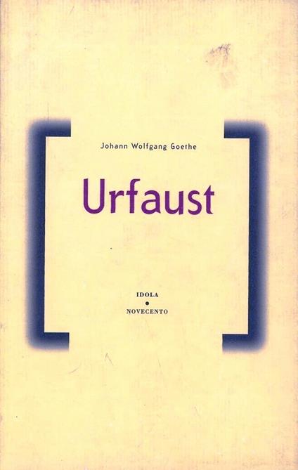 Urfaust - Johann Wolfgang Goethe - copertina