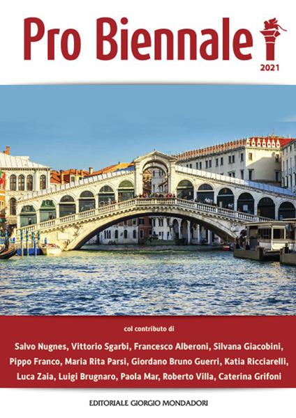 Pro Biennale 2021. Presentata da Vittorio Sgarbi - copertina