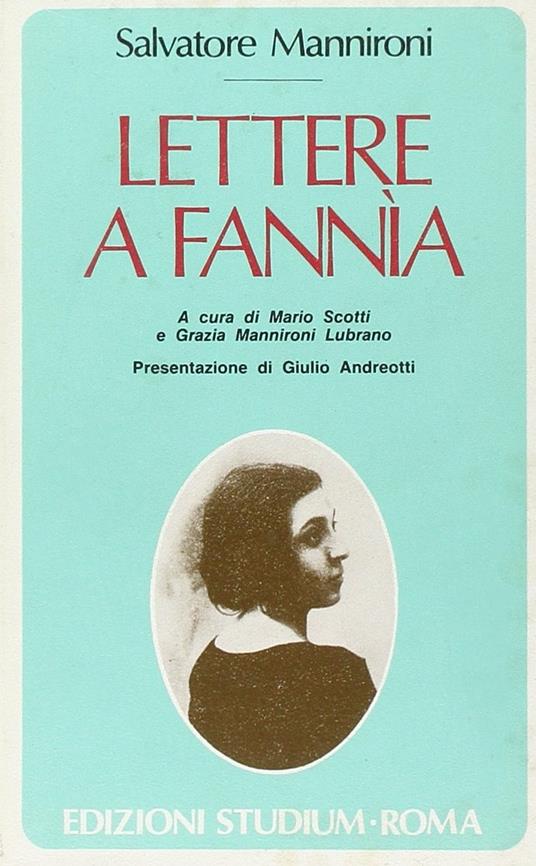 Lettere a Fannia - Salvatore Mannironi - copertina