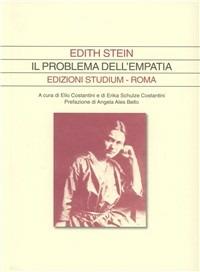 Il problema dell'empatia - Edith Stein - copertina