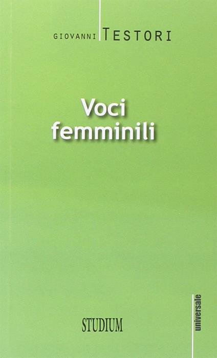 Voci femminili - Giovanni Testori - copertina