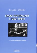 Saggi montaliani (1960-1984)