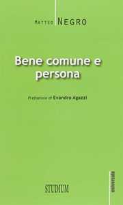 Bene comune e persona