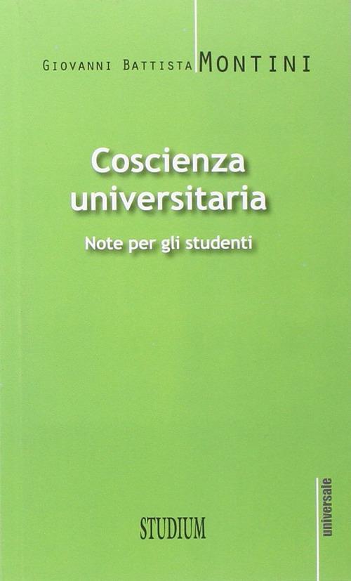 Coscienza universitaria. Note per gli studenti - Paolo VI - copertina
