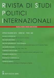 Rivista di studi politici internazionali (2015). Vol. 2