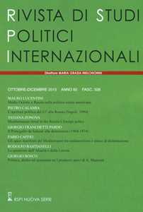 Rivista di studi politici internazionali (2015). Vol. 4