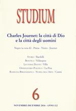 Studium (2016). Vol. 6: Charles Journet: la città di Dio e la città degli uomini.