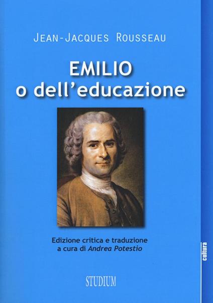 Emilio o dell'educazione - Jean-Jacques Rousseau - copertina