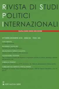 Rivista di studi politici internazionali (2018). Vol. 4