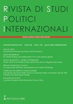 Rivista di studi politici internazionali (2021). Vol. 1