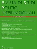 Rivista di studi politici internazionali (2021). Vol. 1