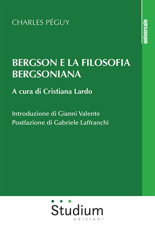 Bergson e la filosofia bergsoniana - Charles Péguy - copertina