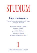 Studium (2022). Vol. 1: Luce e letteratura.